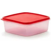 TUPPERWARE Vorratsdose Tupperware Eidgenosse® quadratisch 1,1 l rot