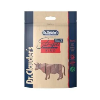 Dr. Clauder's Stripes Snacks Rind - 10x 80g