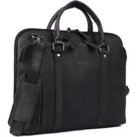 Benthill Aktentasche Echt Leder Laptoptasche Notebooktasche Umhängetasche Laptoptasche, Schultergurt / Umhängegurt Reißverschlussfach