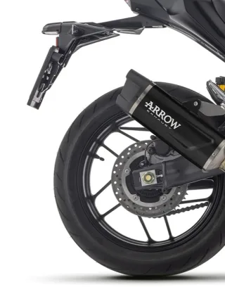 Sport Auspuff Komplettanlage Arrow Indy Race EVO BLACK Yamaha YZF R9 Bj.2025 EURO5+ /eintragungsfrei