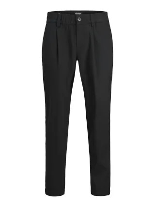 JACK&JONES - JPSTKARL JJREESE TAPERED CHINO DEK black - Gr. - 38/32