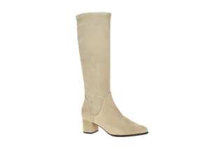 Peter Kaiser Damenstiefel 9-75526-45-35D Beige Langschaft Stiefel mit Stretch...