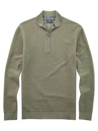 OLYMP - OLYMP Casual Strick oliv - Gr. - M