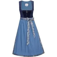 MarJo Dirndl Dirndl Irsee 70cm Länge nachtblau