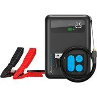 XLAYER Notstarthilfe-Powerbank Off-Road 12.000 mAh mit Kompressor Powerbank