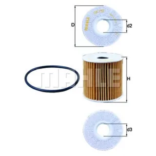 Mahle ?lfilter Nissan Almera Navara Pick Primera X-Trail