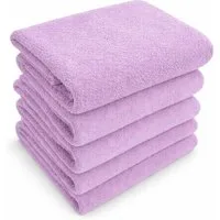 MatratzenL.A.B® Handtuch Set Gomez 500 g/m² Blauer Schwan®, 100% Baumwolle (1er oder 5er Set)