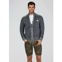 Spieth & Wensky Strickjacke Erato Hirschkopfpatch auf der Brust