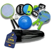 Best Sporting Beachballschläger Best Sporting Beachballschläger 64004 Beach Game Set 11-teilig, Best Sporting 64004 Beach Game Set 11-teilig Strandspiel Beachball-Set