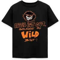 Spreadshirt T-Shirt Die Wilden Kerle Spruch Motto mit Logo Kinder T-Shirt (1-tlg)