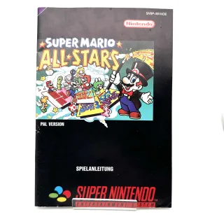 Super Mario All-Stars [für Super Nintendo] Anleitung