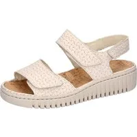 Waldläufer K-VALERIE Plateausandale Sommerschuh, Bequemschuh, Klettschuh in Extraweite K