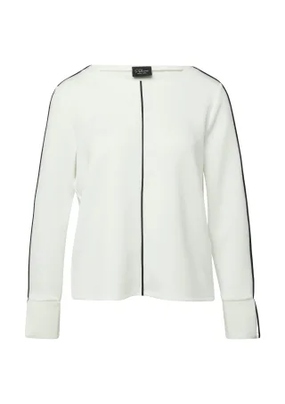 s.Oliver BLACK LABEL - Sweatshirt creme - Gr. - 34