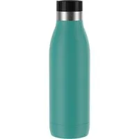 Emsa Isolierflasche Trinkflasche Bludrop, Edelstahl, Quick-Press Deckel, 360° Trinkgenuss, 12h warm/24h kühl