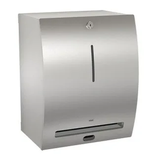 KWC Aquarotter Papierhandtuchsp., STRATOS, elek., Edst., 300x385x234mm, AP, Batterien, 2000057390 2000057390