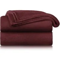 Wohndecke Kuschelige Fleecedecke, Oeko-Tex zertifizierte Decke, Blumtal