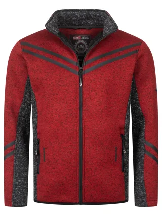 Rock Creek Fleecejacke Rot