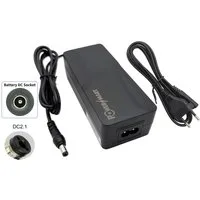 PowerSmart Batterie-Ladegerät (42V für MDA BC238360020 passt für 36V Akku, DC2.1 Stecker)