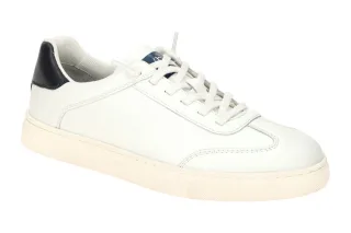 Bugatti 321-AS205-1000 FIDO Herren Sneaker Wei? Glattleder Easy Change