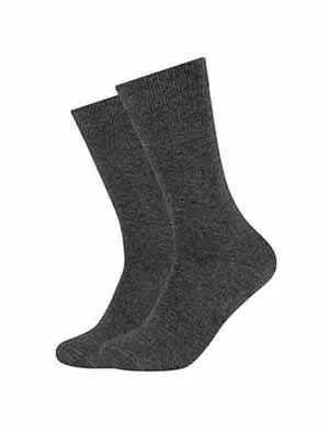 s.Oliver Red Label - 2-er Pack Socken grau - Gr. - 46