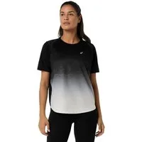 Asics Laufshirt Road Fade S/S Top Lady 2012D420-001 Running & Sport Shirt
