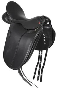 Sattel AL Albion SLK MK2 low head, Narrow seat, 3" Gusset, Dressur