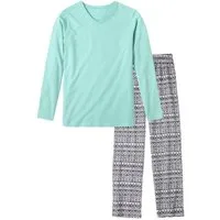 Buffalo Pyjama (2 tlg., 1 Stück) mit cool bedruckter Hose