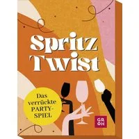 Spritz Twist / diverse, Das verrückte Partyspiel, 50 Spielkarten mit lustigen Aufgaben und Fragen (Spaßgarantie)