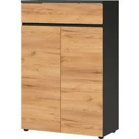 GERMANIA Aktenschrank Lissabon (1-St) mit Selbsteinzug der Schubladen und grifflosem Design