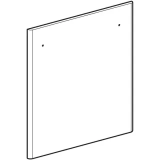 Geberit Tür in Grau/ Comprimo Schrank 862066, 595607000, 595607000