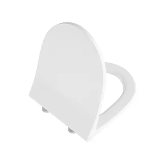 VitrA Sento WC-Sitz Slim Wrap mit Absenkautomatik Duroplast Weiß Hochglanz,130-003R419 130-003R419