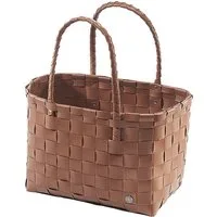Kobolo Shopper Einkaufstasche TOFFEE XXL aus PE mit PU Henkeln (1 Stück)