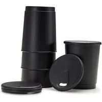 achilles Mehrwegbecher Barista 365 Mehrwegbecher Coffee-to-Go-Becher 4er Set Kaffee-Becher, Kunststoff, (4-tlg)
