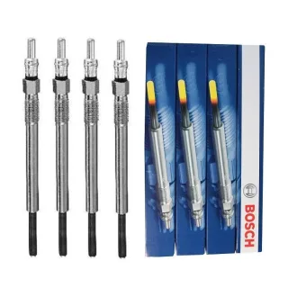 4 Bosch Gl?hkerzen GLP094 Citroen Berlingo Fiat Scudo Ford Fiesta Mazda 3