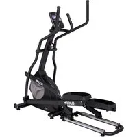MAXXUS Crosstrainer CX 4.3f, Elliptischer Heimtrainer, 12 Programme, LCD, Ellipsentrainer (1-tlg), Elliptischer Heimtrainer, Klappbar, Magnetbremssystem, Pulsmesser