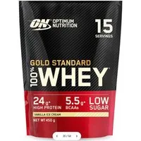 Optimum Nutrition Optimum Nutrition 100 % Whey Gold Standard 450g Pulver, 450 g, Enthält Molkeneiweißisolat
