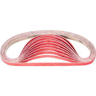 PFERD TOOLS Keramikkorn Schleifband BA für Edelstahl-Schliff mit Bandschleifer - 45020081