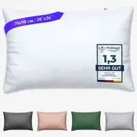 Wolkenfeld Kissenbezug Mikrofaser Kissenbezug - Allergiker Kopfkissenbezug - unfassbar weich, (1 Stück), Größe 80x80, 40x80 und 70x90 cm, versteckter Reißverschluss