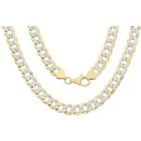 Firetti Kette ohne Anhänger Schmuck Geschenk Silber 925 Halsschmuck Halskette Panzerkette
