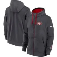 Nike Kapuzenpullover Nike Hoodie San Francisco 49ers Nike Club FZ