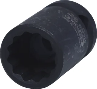 KS Tools 1/2" 12-kant-Kraft-Stecknuss, kurz - 515.0916