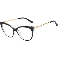 PACIEA Lesebrille Damen Blaulichtfilter Klassisch Cat Eye Ultraleicht