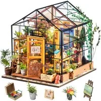 ROLIFE 3D-Puzzle DIY Miniaturhaus, Blumenhaus von Cathy, 389 Puzzleteile