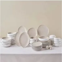 Karaca Geschirr-Set Karaca Earth Collection Cupid Tafelservice 55-tlg. für 12 Personen, 12 Personen, Steinzeug