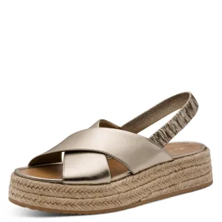 Tamaris - Da.-Sandalette light gold - Gr. - 39
