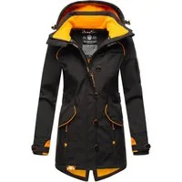 Marikoo Softshelljacke mit Kapuze – Outdoorjacke wind- und wasserabweisend Softshelljacke mit Fleecefutter und abnehmbarer Kapuze