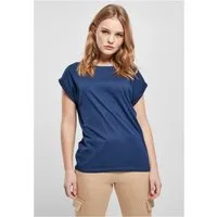 URBAN CLASSICS Rundhalsshirt Ladies Extended Shoulder Tee Damen T-Shirt