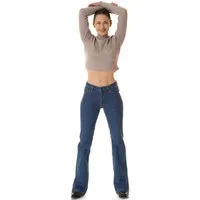 Comycom Bootcut-Jeans Damen STAR EASY