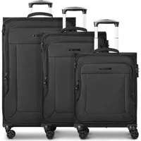 Franky Trolleyset Melbourne 3.0, 4 Rollen, (3-teilig, 3 tlg), Polyester