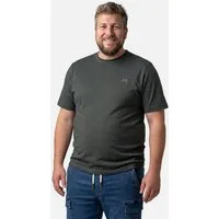 Men Plus T-Shirt T-Shirt Basic Halbarm Rundhals